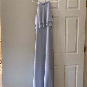 Jenny Yoo Como Bridesmaid dress in Serenity blue